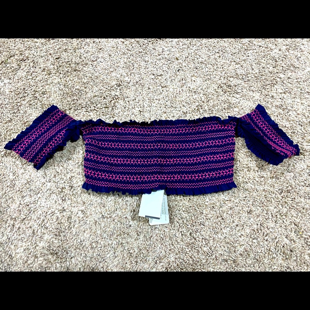 L*Space Swim Top NWT